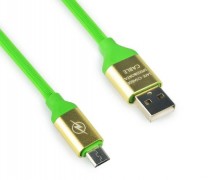Cabo USB AM x Micro USB (v8) 1,2M – Emborrachado – Cores Diversas