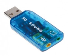 ADAPTADOR DE SOM USB 5.1